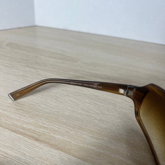 Oliver Peoples Bella-Donna SYC Sunglasses Brown Gradient Lenses Italy 64-17-120 main image 10